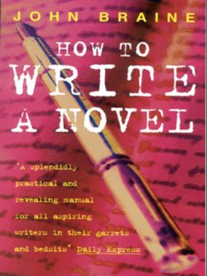 cover image of Writing a novel